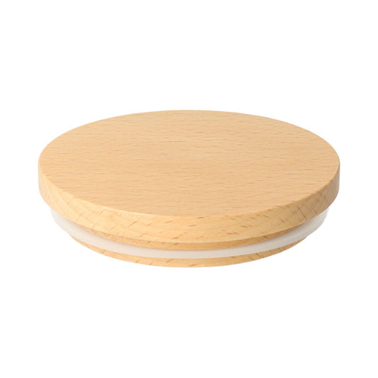Natural Timber Lids – Pack of 12