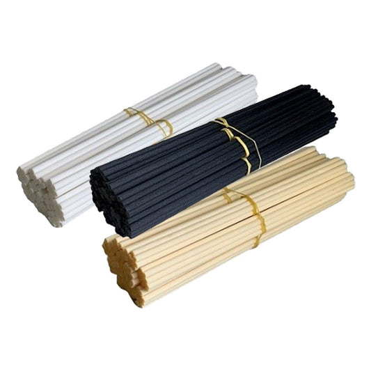 Fibre Diffuser Sticks – Natural (3mm x 250mm) (Pack of 100)